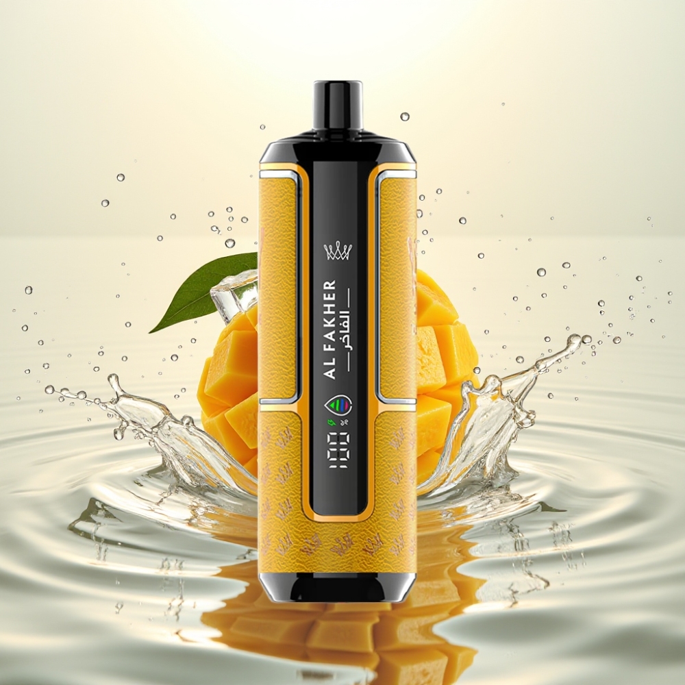 Al Fakher Crown Bar 15K Hypermax 22ml 600mAh DTL 6mg Μάνγκο Πάγος