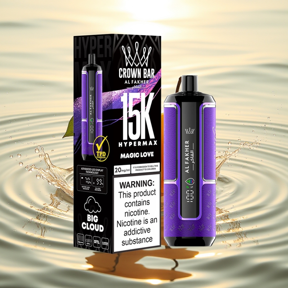 Al Fakher Crown Bar 15K Hypermax 22ml 600mAh Magic Love (Μαγική Αγάπη)