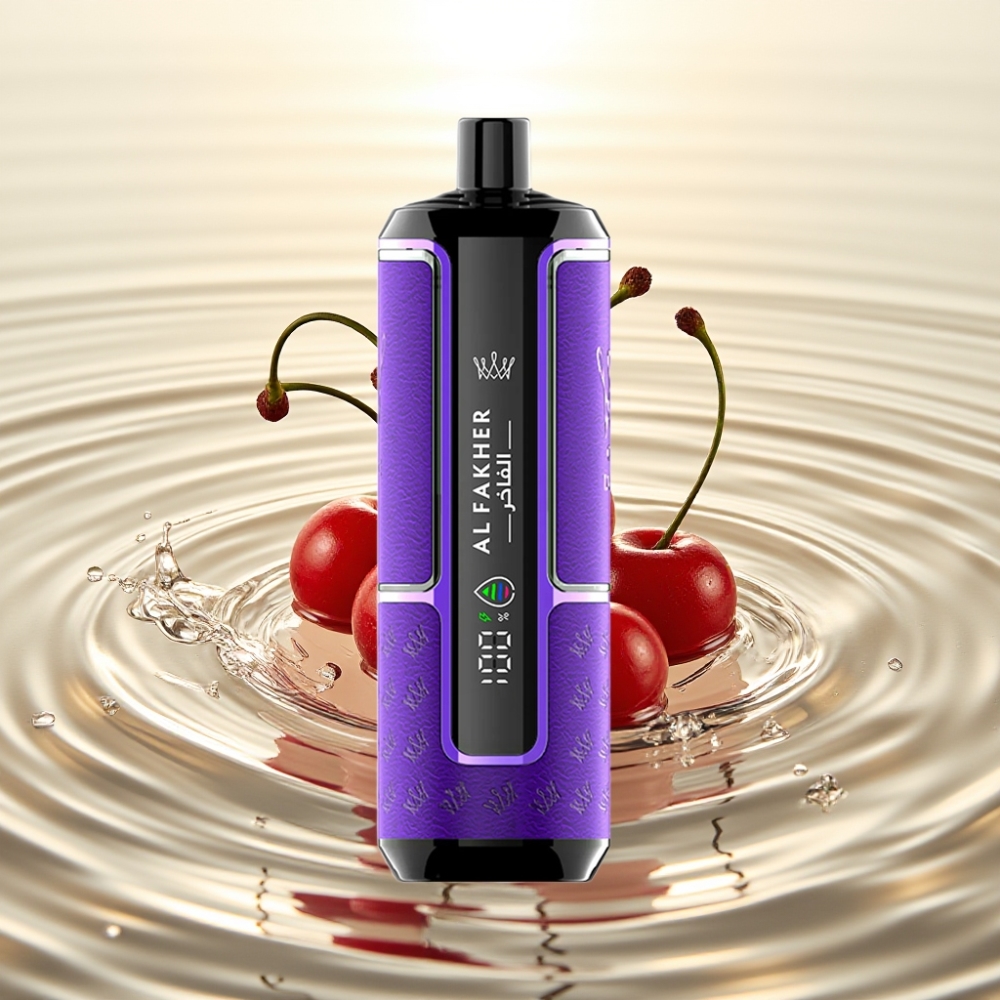 Al Fakher Crown Bar 15K Hypermax 22ml 600mAh Type-C DTL 6mg Κερασένια Γιορτή