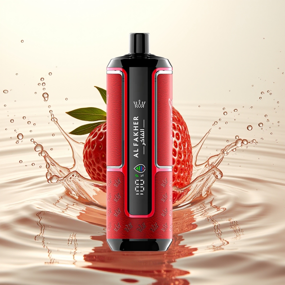 Al Fakher Crown Bar 15K Hypermax 22ml 600mAh Type-C Φράουλα Punch