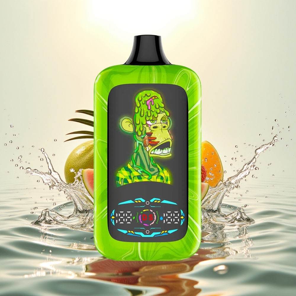 Fumot Digital Monkey 40000 Puffs Dual Mesh Coil 850MAH Tropical Rainbow Blast