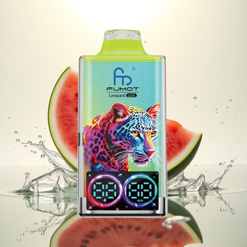 Fumot Leopard 40000 Puffs 5% Nicotine 700mAh Dual Mesh Type-C Karpouzi Pagoto