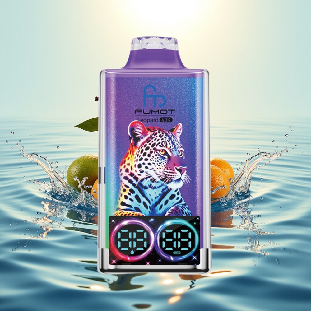 Fumot Leopard 40000 Puffs 700mAh Dual Mesh Type-C Κυανός