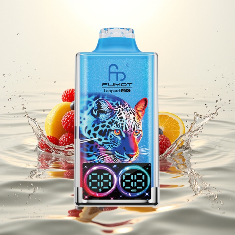 Fumot Leopard 40K Puffs 700mAh Dual Mesh Type-C Μικτά Μούρα