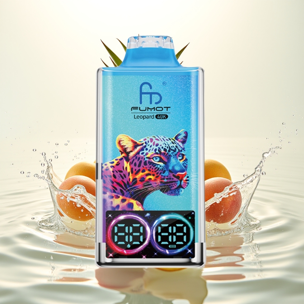 Fumot Leopard 40K Puffs 700mAh Dual Mesh Type-C Ρόδι Μάνγκο Ανανάς