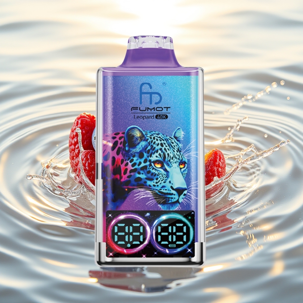 Fumot Leopard 40K Puffs 700mAh Dual Mesh Type-C Blueberry on Ice (Μύρτιλο σε Πάγο)
