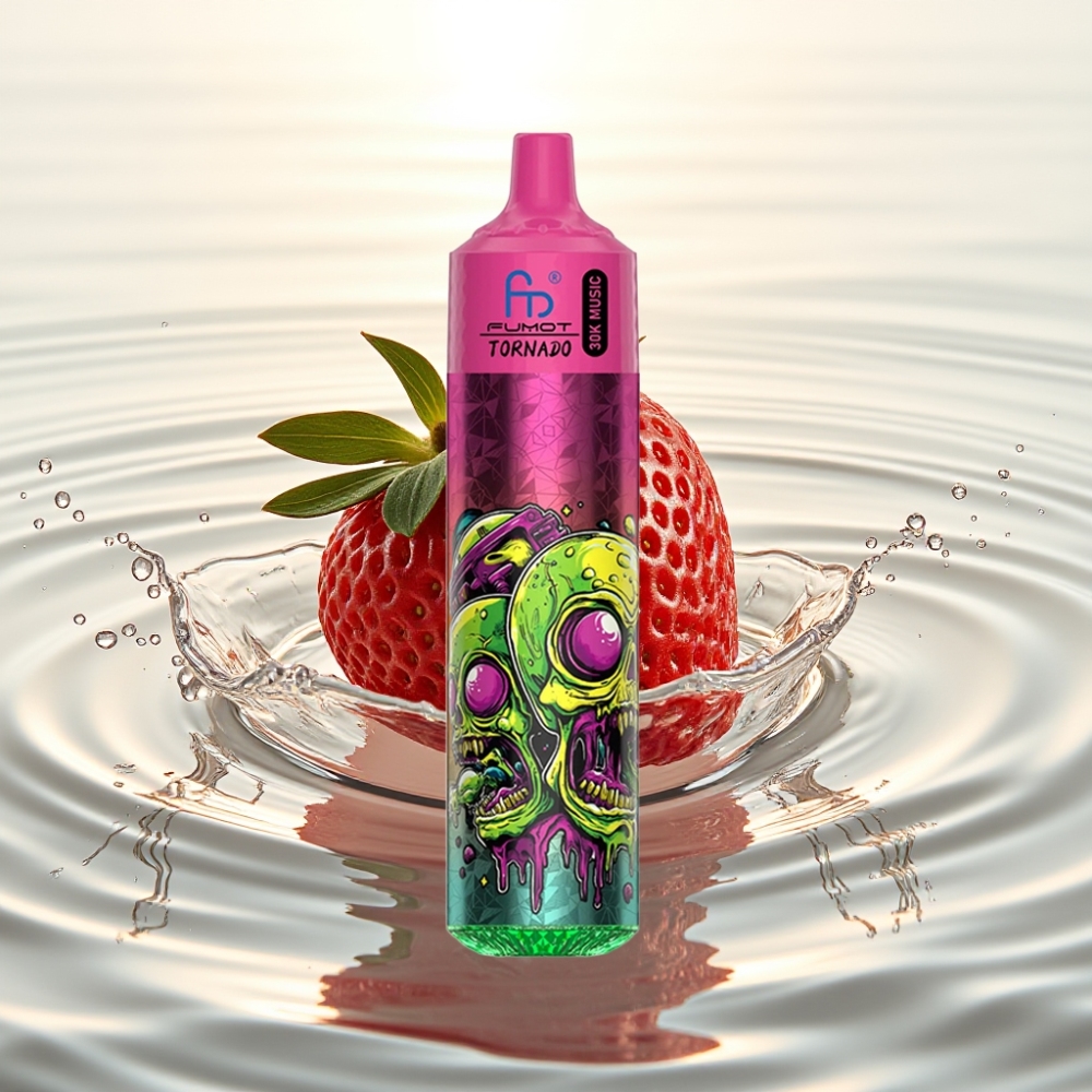 Fumot RandM Tornado 30000 Puffs 30mL 5% 1.0Ohm Φράουλα Βατόμουρο