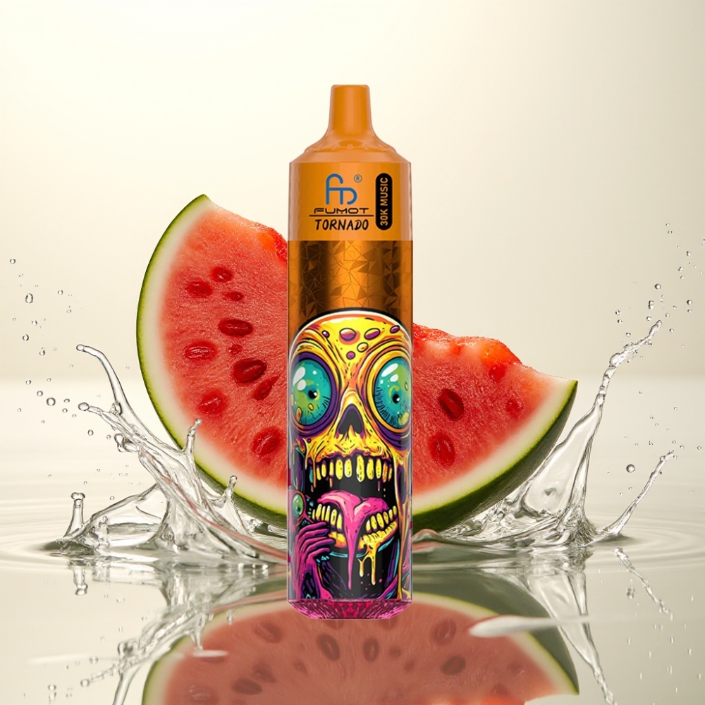 Fumot RandM Tornado 30000 Puffs 30mL 5% Φράουλα Καρπούζι