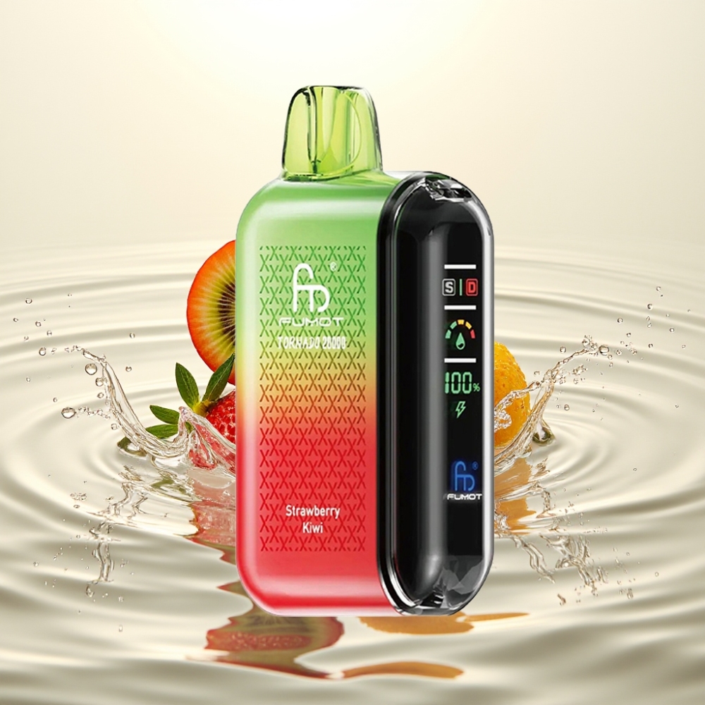 Fumot Tornado 20000 Puffs Dual Mesh 20ml 850mAh Φράουλα Κίβι