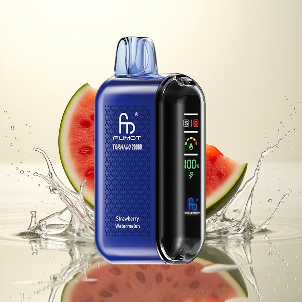 Fumot Tornado 20000 Puffs Dual Mesh 20ml 850mAh Φράουλα Καρπούζι