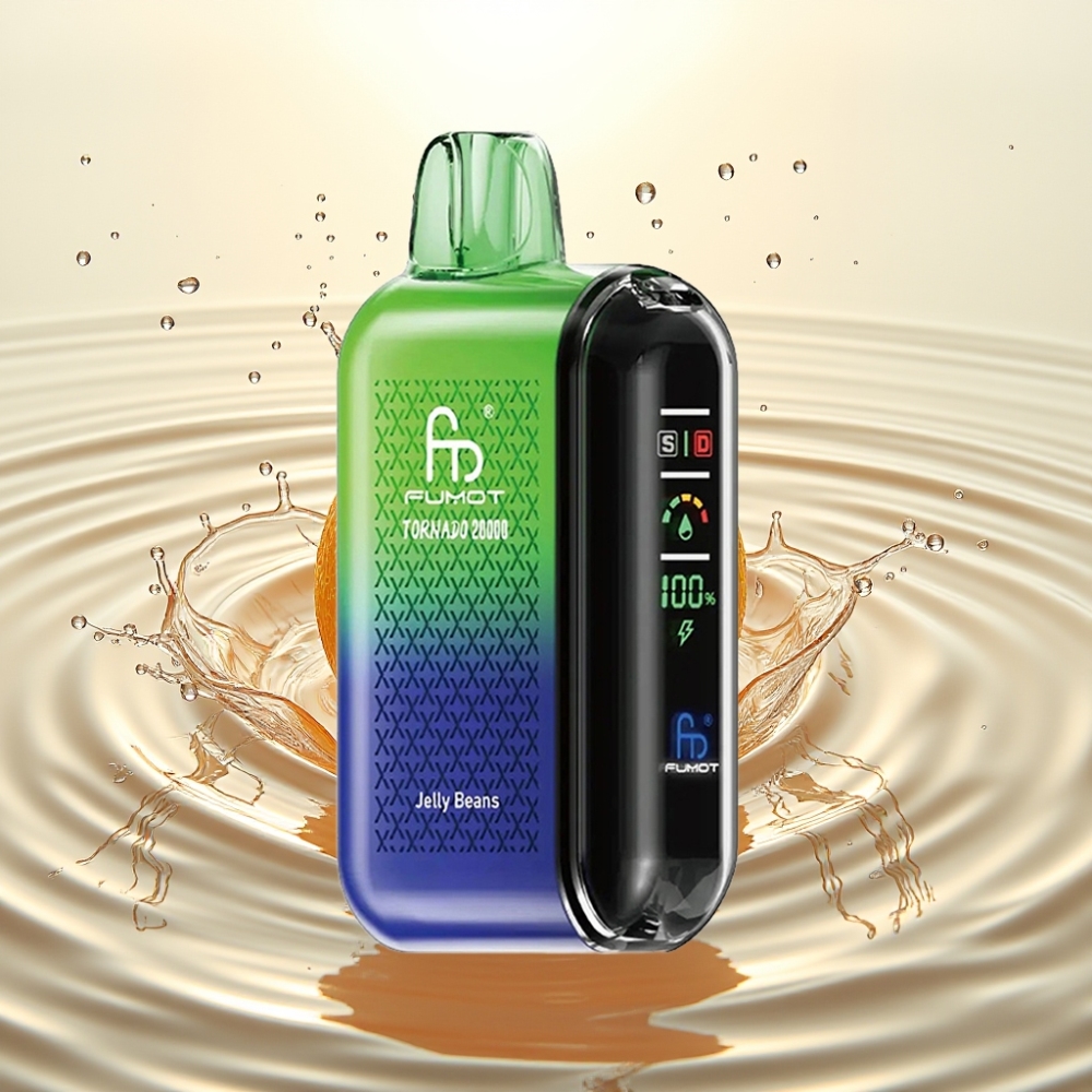 Fumot Tornado 20000 Puffs Dual Mesh 20ml 850mAh Ζελέ Φασόλια