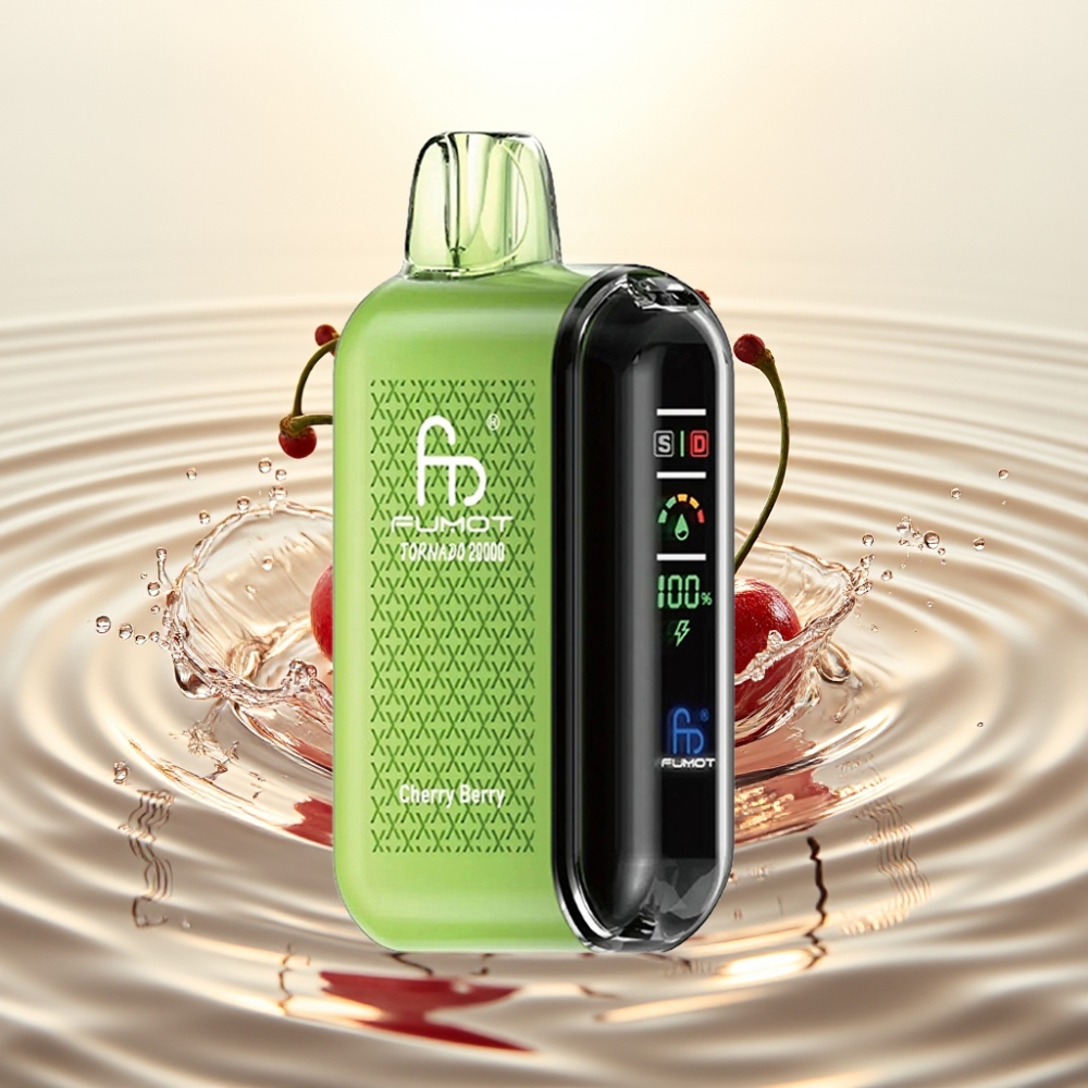 Fumot Tornado 20000 Puffs Dual Mesh 20ml 850mAh Κεράσι Μούρο
