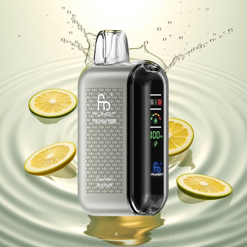 Fumot Tornado 20000 Puffs Dual Mesh 20ml 850mAh Αγγουρι Lemonade