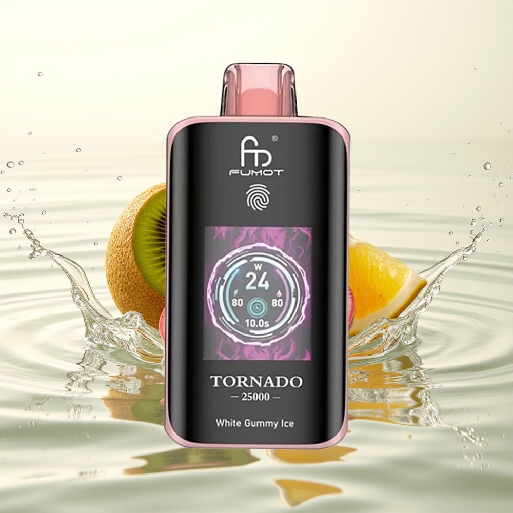Fumot Tornado 25000 Puffs HD 700mAh 20ml Kiwi Passion Fruit Guava (Κιβί Πάσιον Φρούτο Γκουάβα)