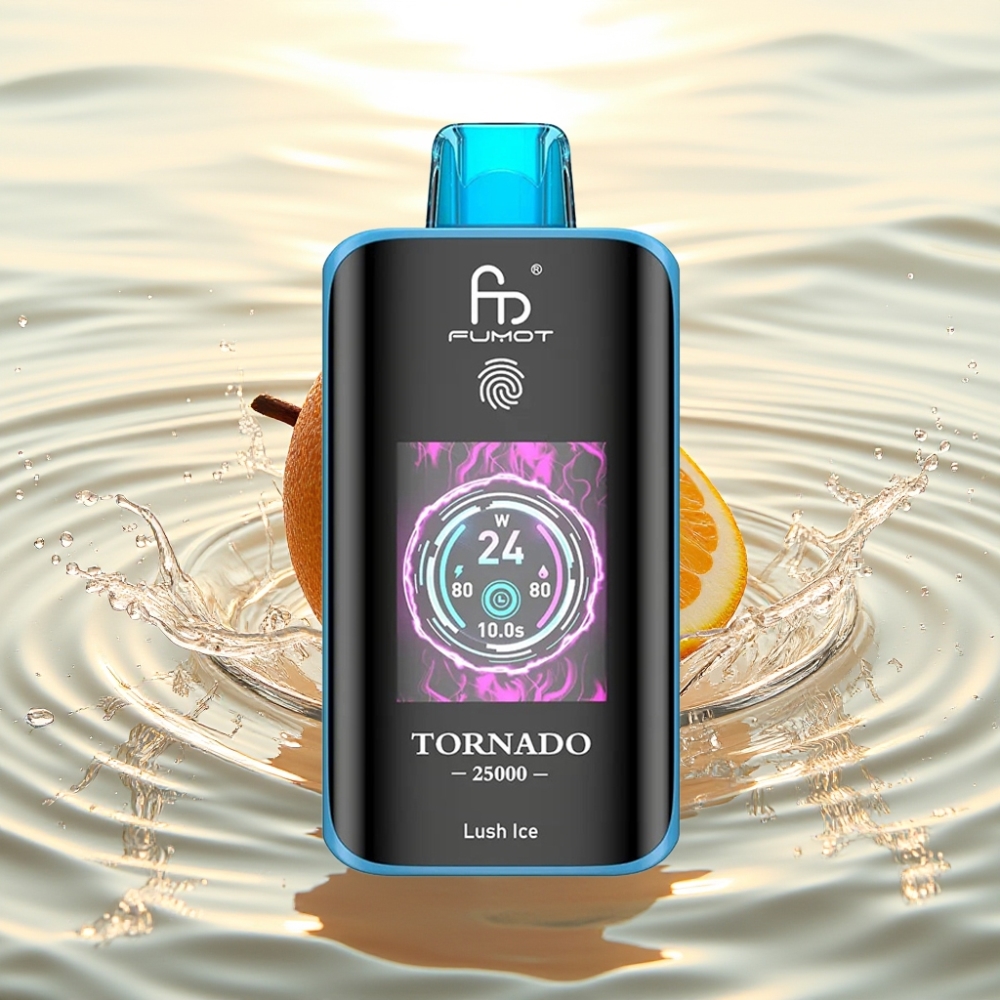 Fumot Tornado 25000 Puffs HD Screen 700mAh 20ml Lush Ice (Πλούσιος Πάγος)