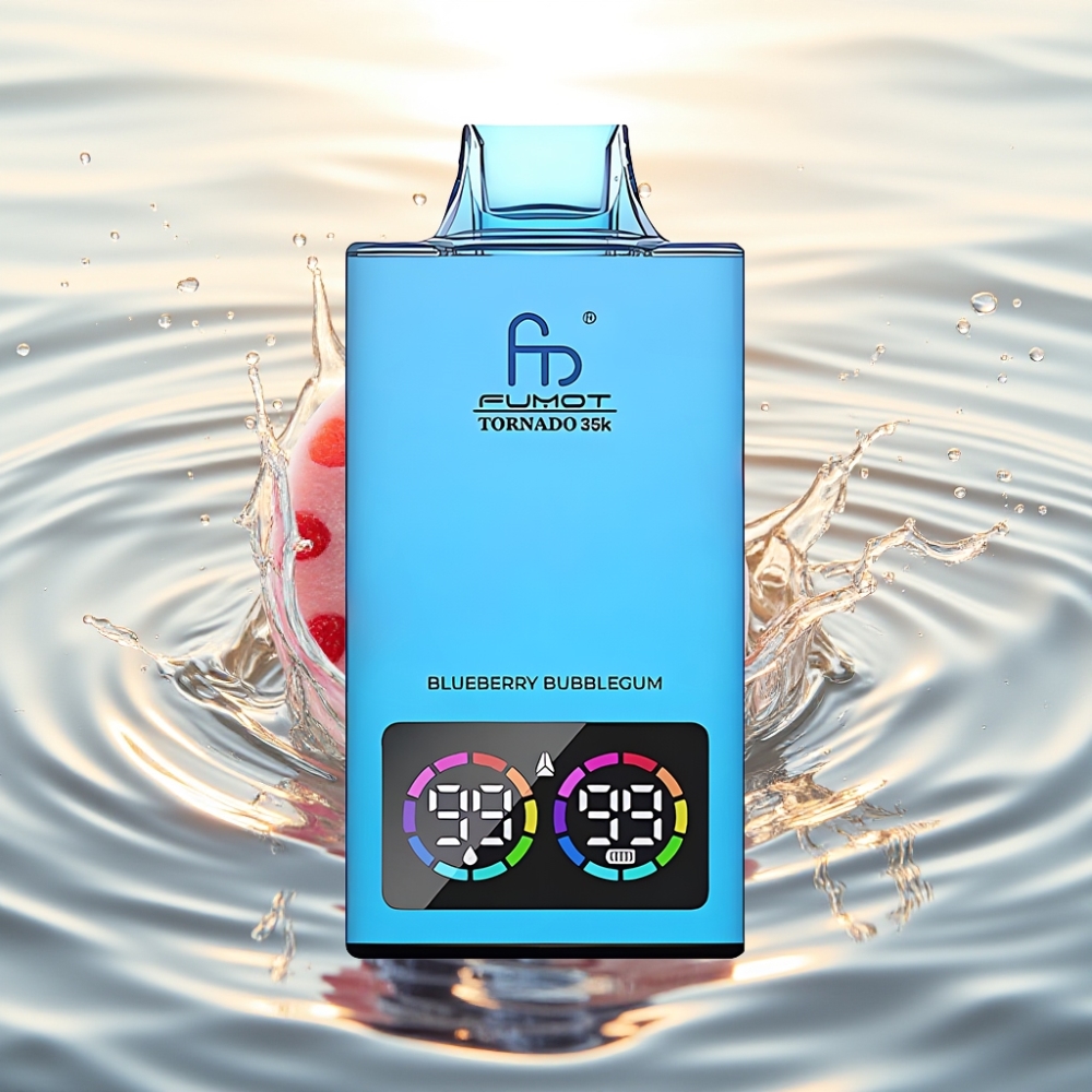Fumot Tornado 35K Dual Mesh RGB USB-C Μπλε Βατόμουρο Τσίχλα