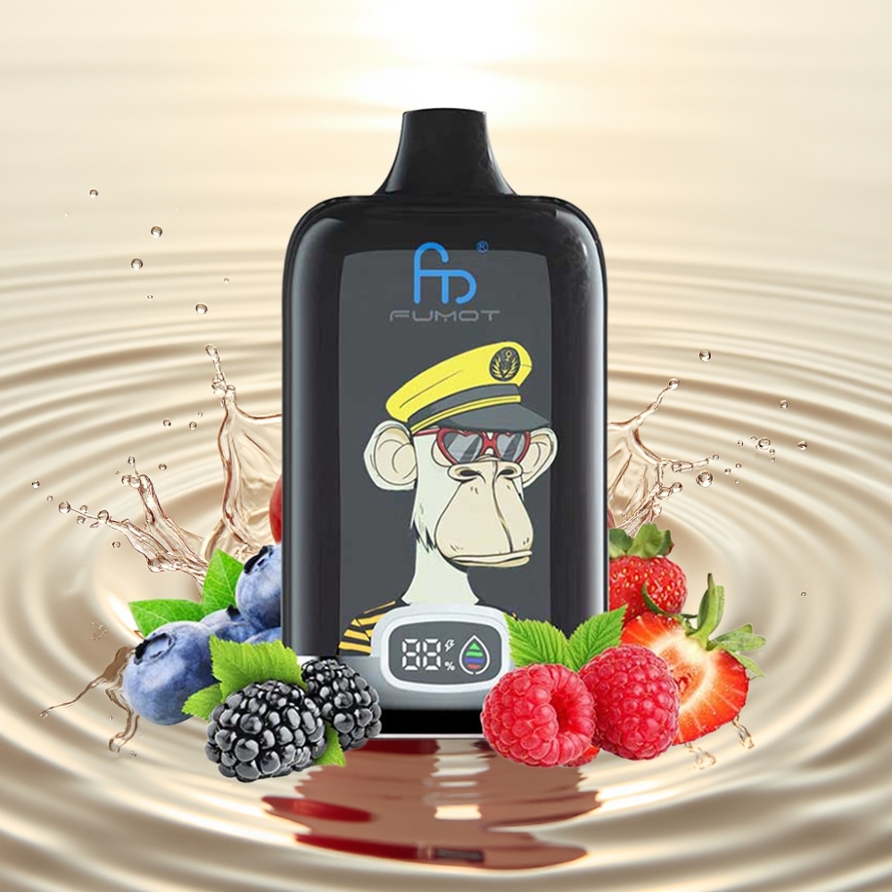 Fumot Tornado Digital Box 12000 Puffs Κεράσι 20ml 550mAh Mesh