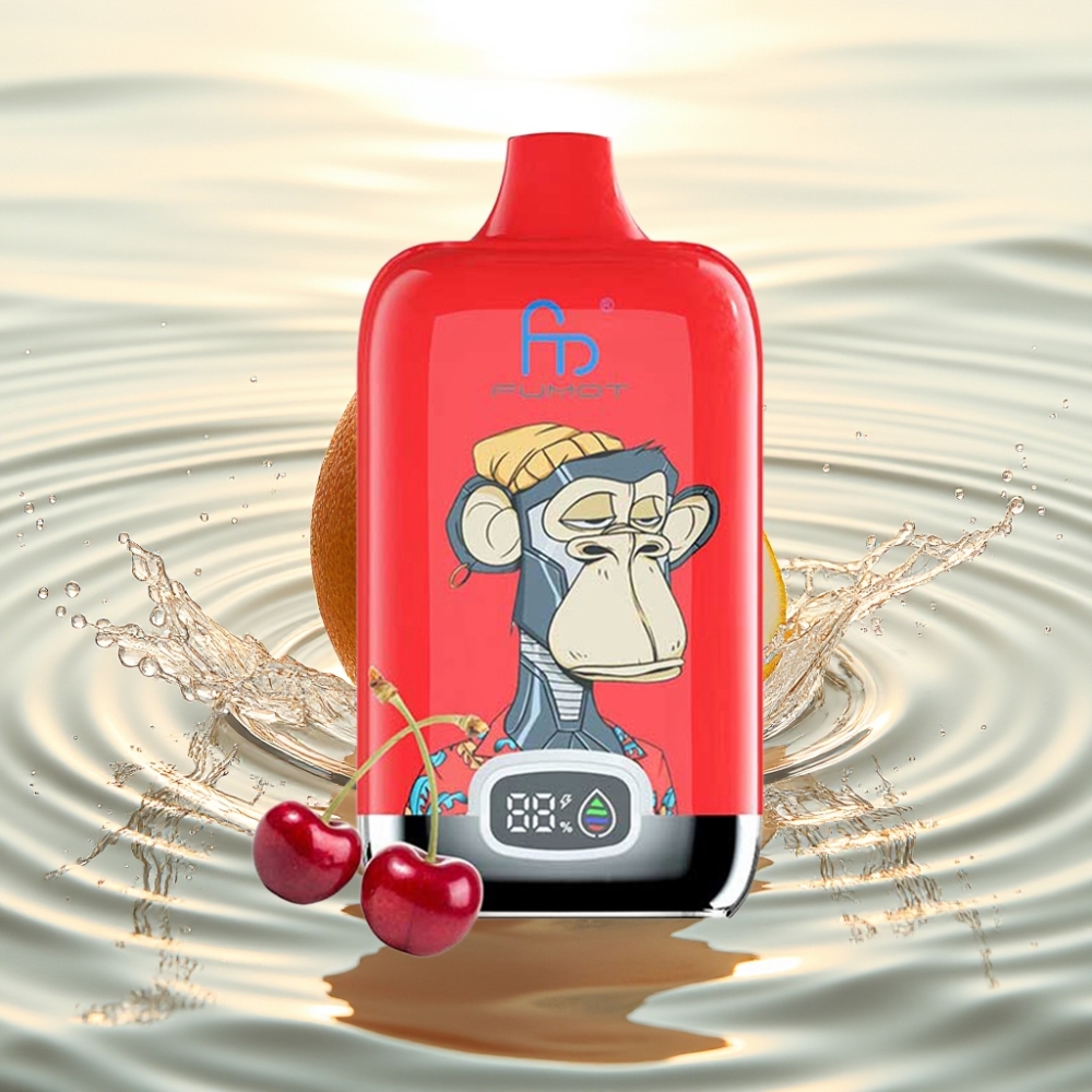 Fumot Tornado Digital Box 12000 Puffs 20ml 550mAh Type-C Παγωμένο Γλειφιτζούρι