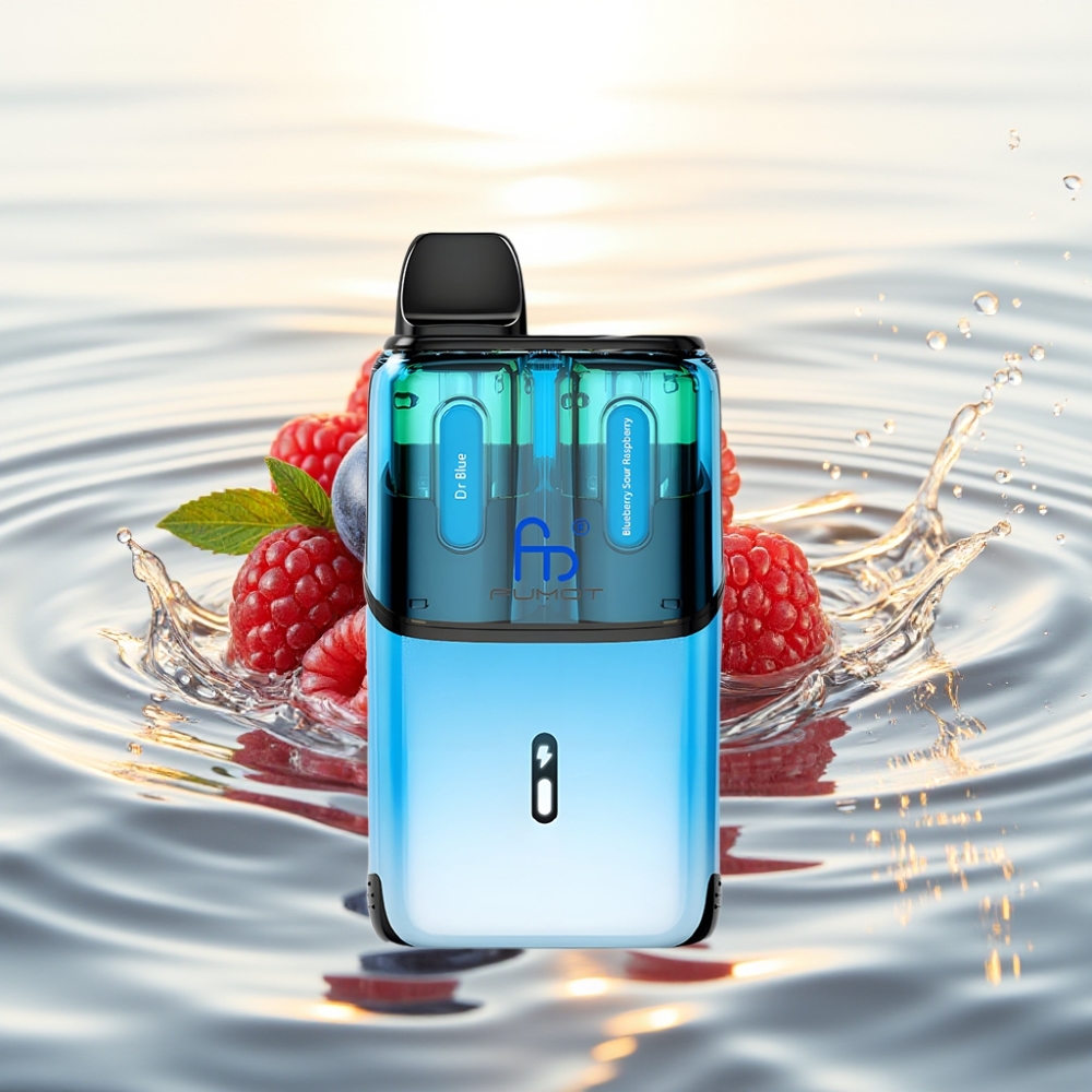 Fumot Ultra T32000 24ml 800mAh Type-C Dr Blue - Μπλε Βατόμουρο Ξινή Σμέουρα