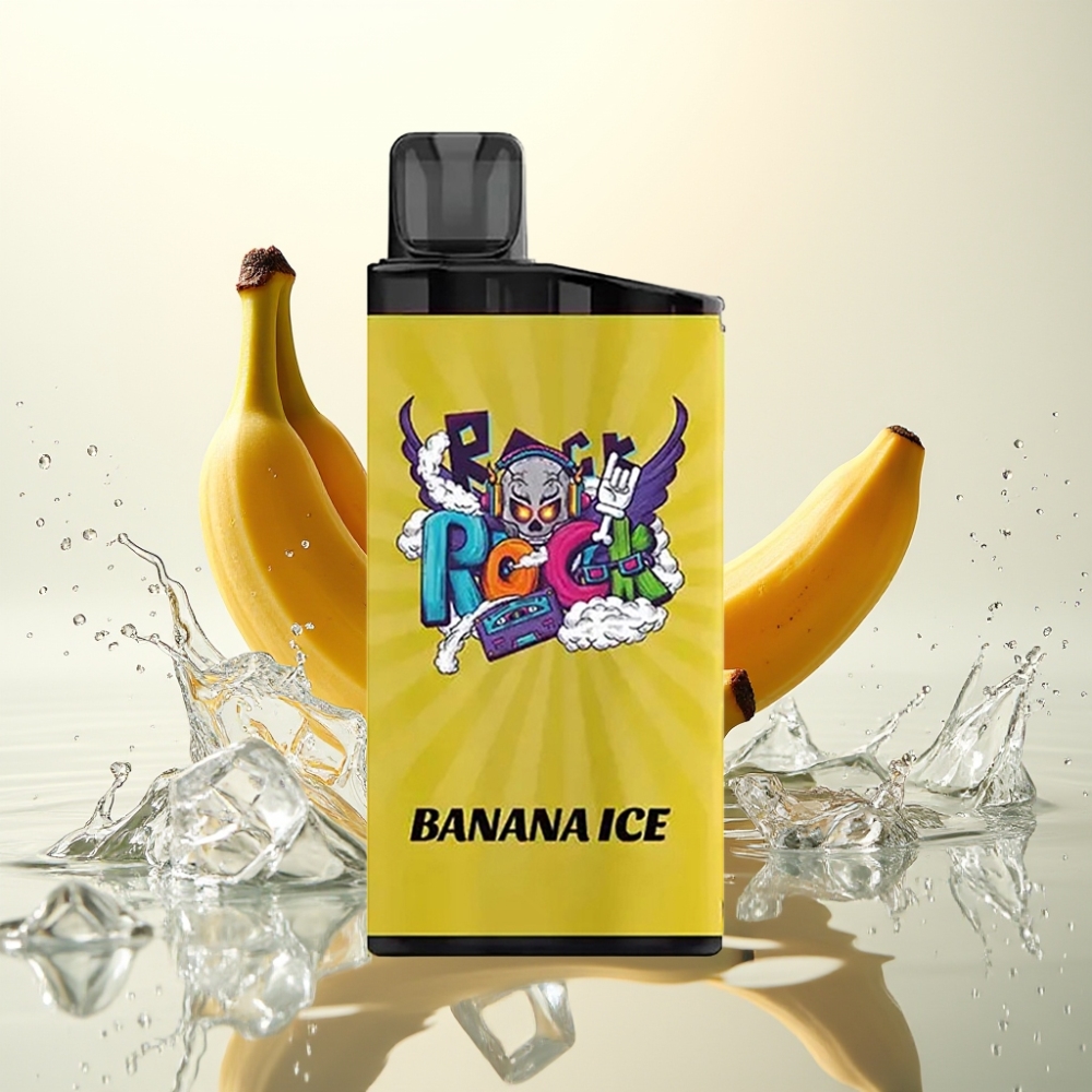 IGET Bar 3500 Puffs 1.2 Ohm Mesh 1400mAh Banana Ice (Μπανάνα Πάγο)