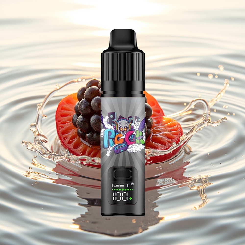 IGET BAR PLUS S3 POD 10000 Puffs 18ml 5% Ω1.0 Blackberry Ice (Μαυρομύρτηλο Πάγο)