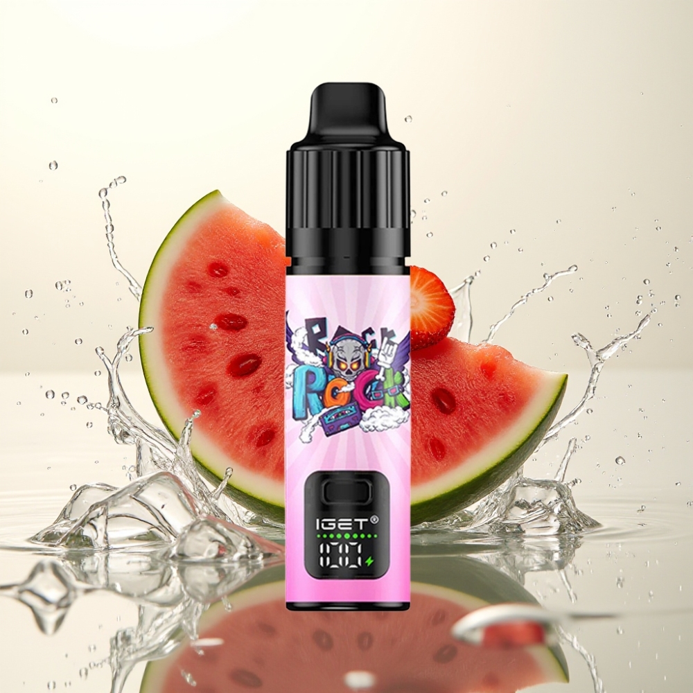 IGET BAR PLUS S3 POD 10000 Puffs 18ml 5% 1.0 Ohm Φράουλα Καρπούζι Πάγος