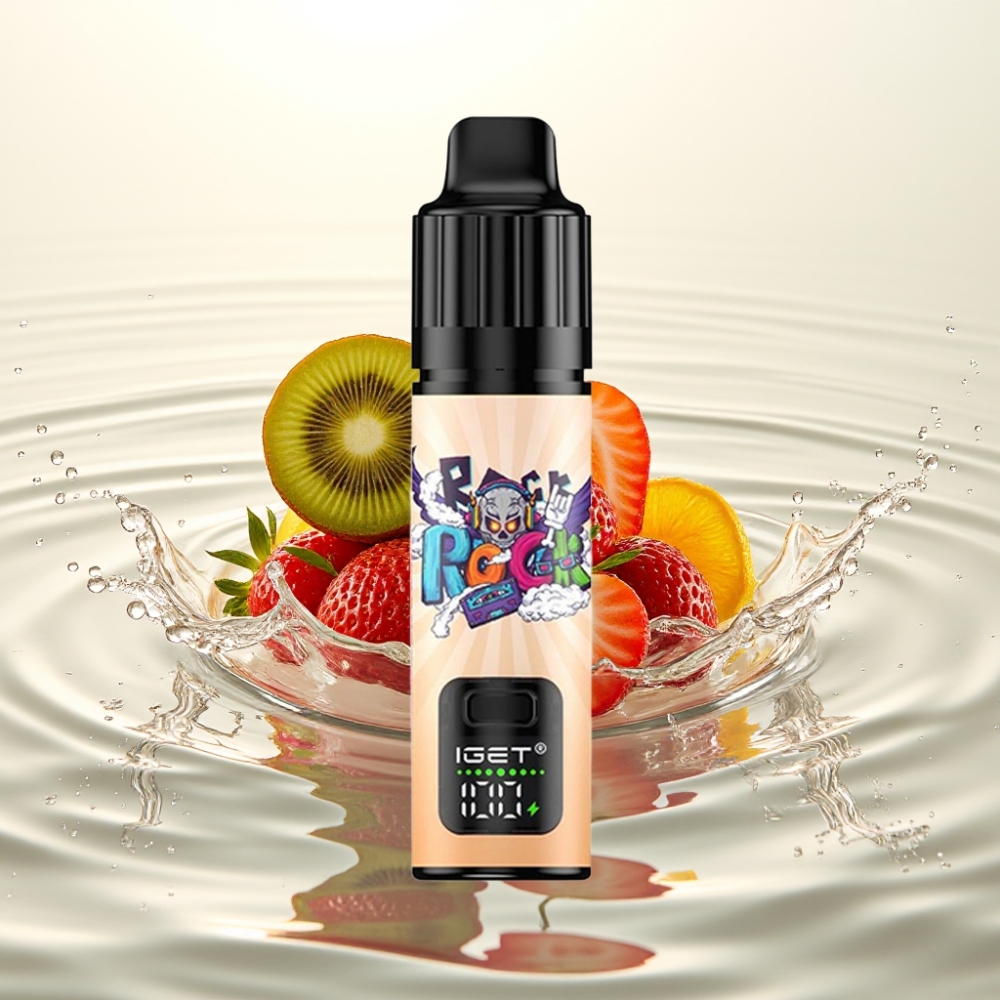 IGET BAR PLUS S3 POD 10000 Puffs 18ml 5% Φράουλα-Ακτινίδιο Πάγος