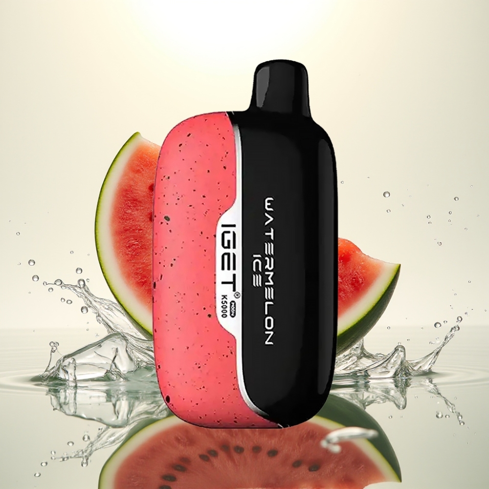 IGET Moon K5000 Puffs 81.5g PC 1.35Ω 49.5x25.3x99.4mm Καρπούζι Πάγος
