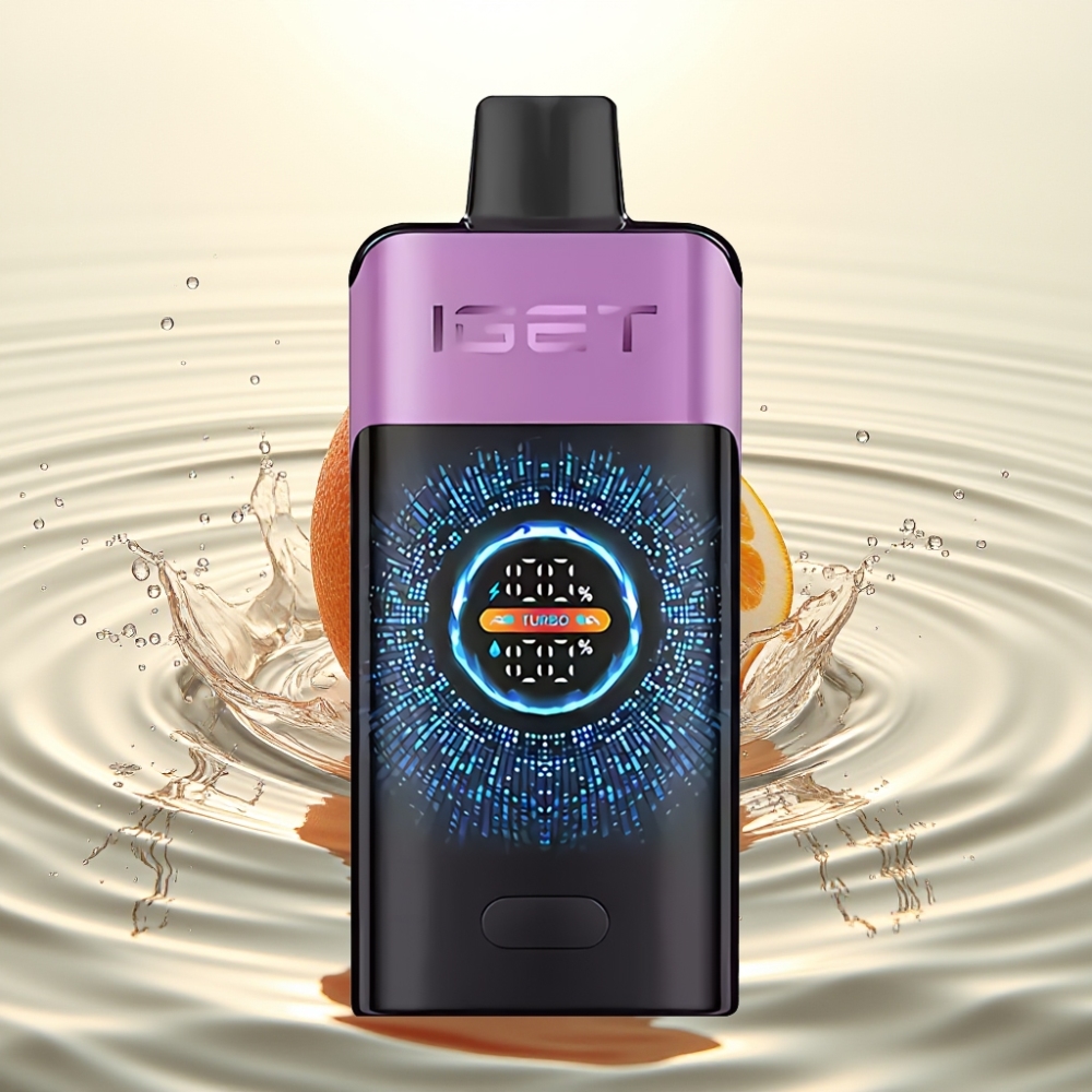 IGET ONE 12000 Puffs 2700mAh 0.6ohm Dual Mesh Κούπα Σταφυλιού