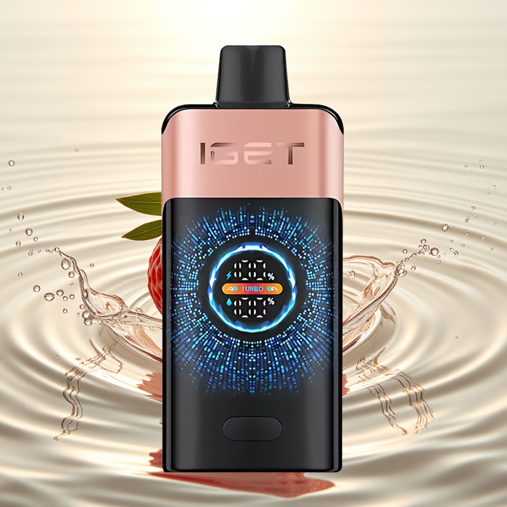 IGET ONE 12000 Puffs 2700mAh 0.6ohm Φράουλα Βατόμουρο