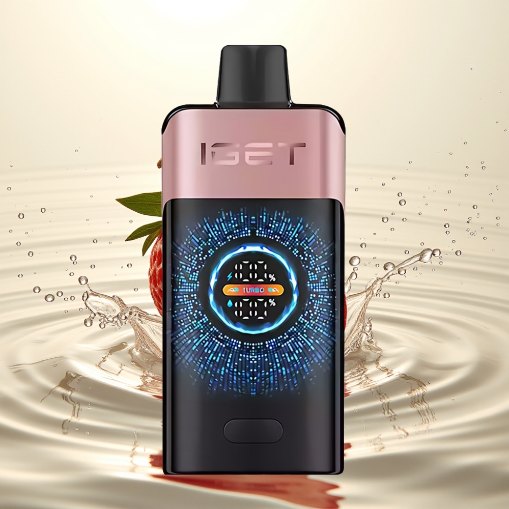 IGET ONE 12000 Puffs 2700mAh Dual Mesh Φράουλα Chupa Chups