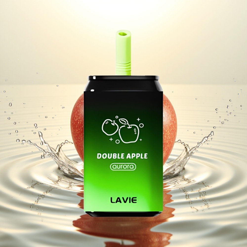 LAVIE Aurora 11000 Puffs 22ML 650mAh Type C Διπλό Μήλο
