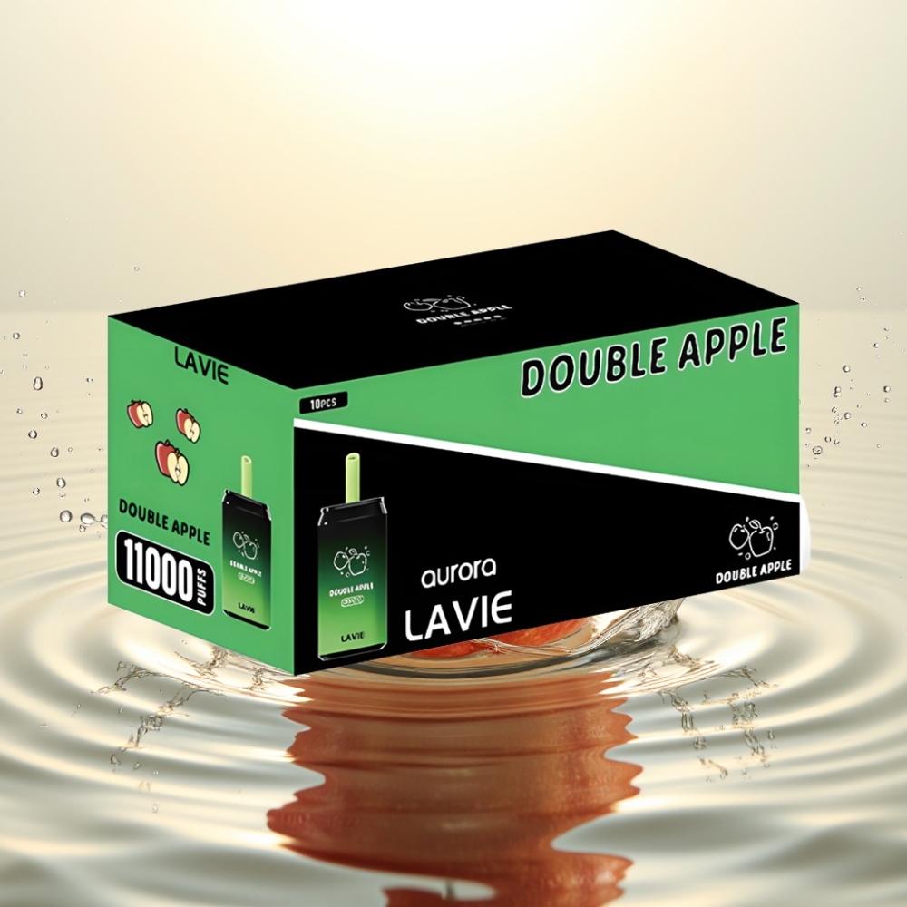 LAVIE Aurora 11000 Puffs 22ML 650mAh Type C Διπλό Μήλο