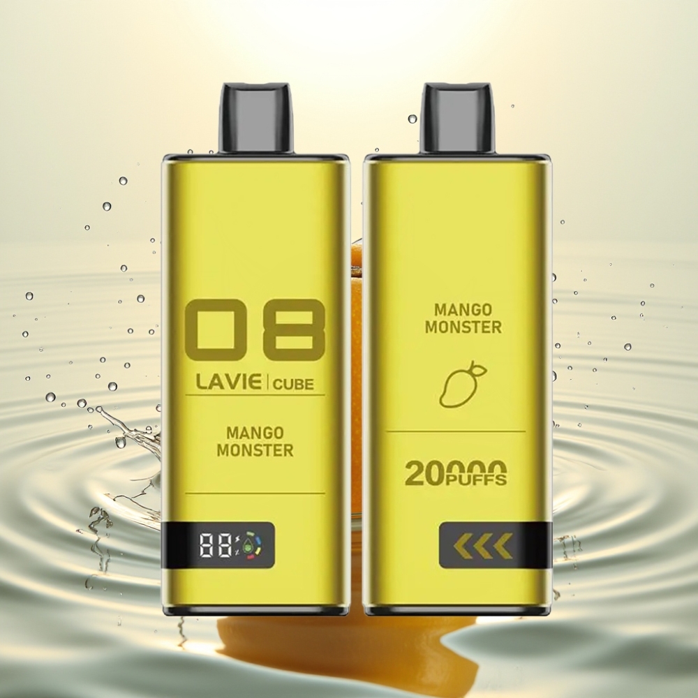 Lavie Cube 20000 Εκπνοές Τεράστιο Μάνγκο 28ml 5%