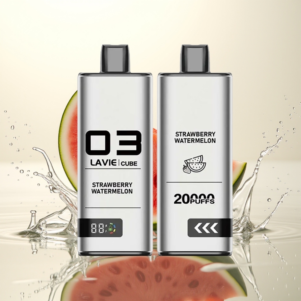 Lavie Cube 20000 Puffs 28ML 600mAh Φράουλα Καρπούζι