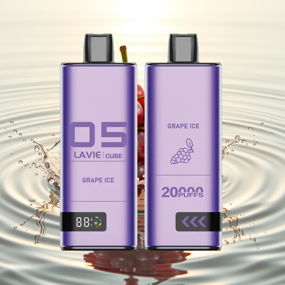 Lavie Cube 20000 Puffs 28ML 600mAh Type C Σταφυλιά Πάγος