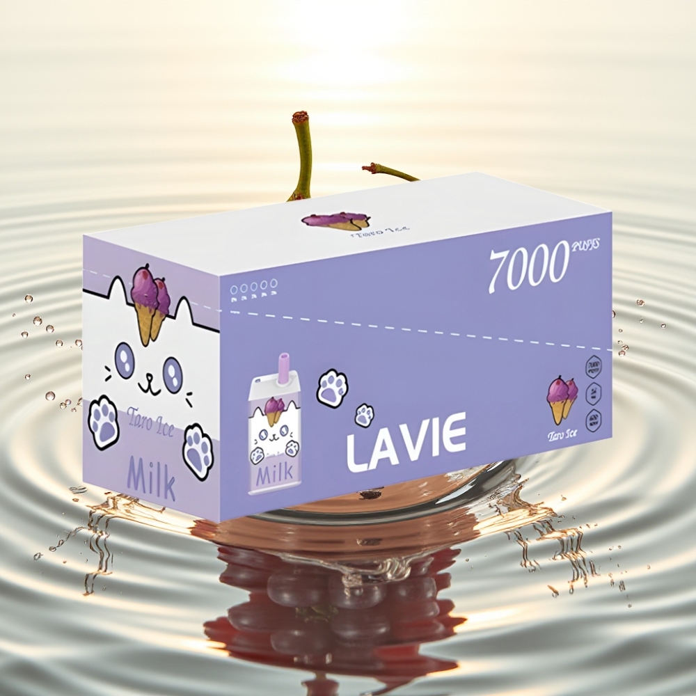 LAVIE Milk 7000 Puffs 16ML 600mAh Type C Φραγκοστάφυλο Πάγο