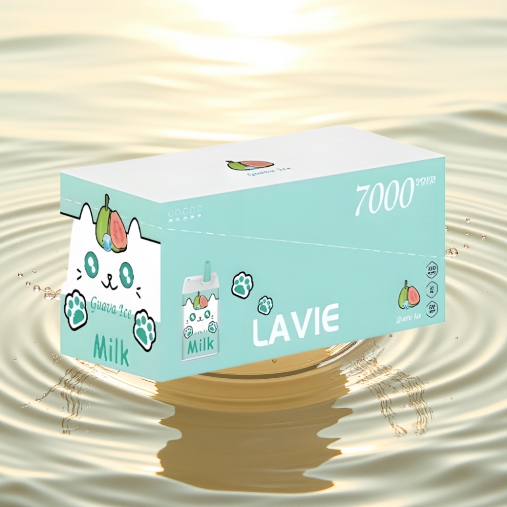 LAVIE Milk 7000 Puffs 16ML Γκουάβα Πάγος 600mAh Type C
