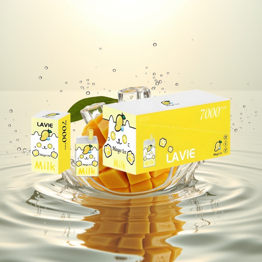 LAVIE Milk 7000 Puffs 16ML 600mAh Type C Μάνγκο Πάγος