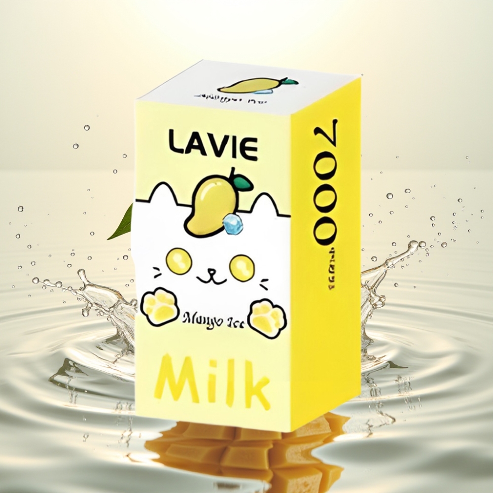 LAVIE Milk 7000 Puffs 16ML 600mAh Type C Μάνγκο Πάγος