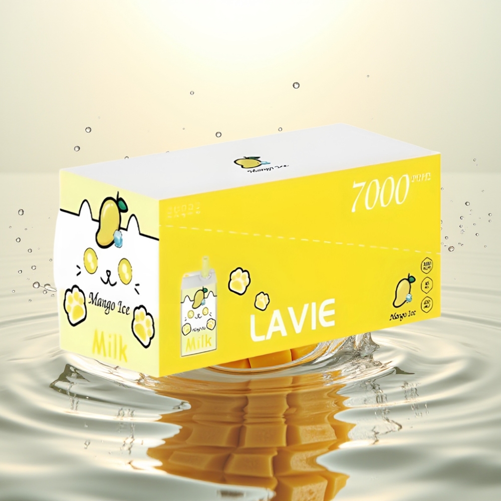 LAVIE Milk 7000 Puffs 16ML 600mAh Type C Μάνγκο Πάγος