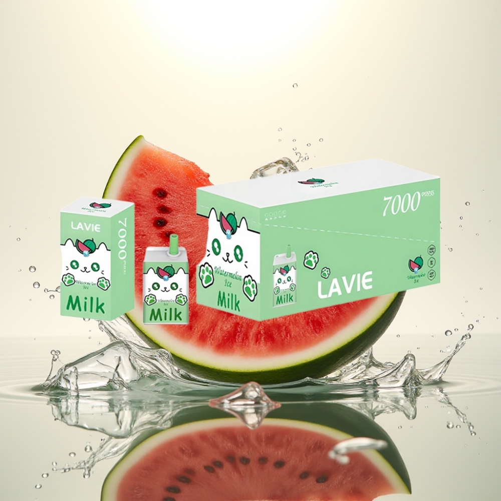 LAVIE Milk 7000 Puffs 16ML 600mAh Type C Καρπούζι Πάγος
