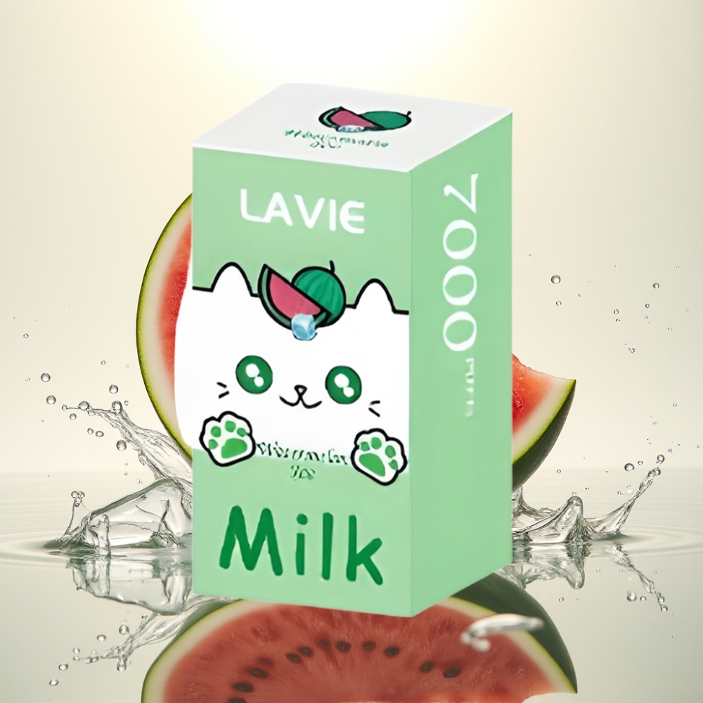 LAVIE Milk 7000 Puffs 16ML 600mAh Type C Καρπούζι Πάγος