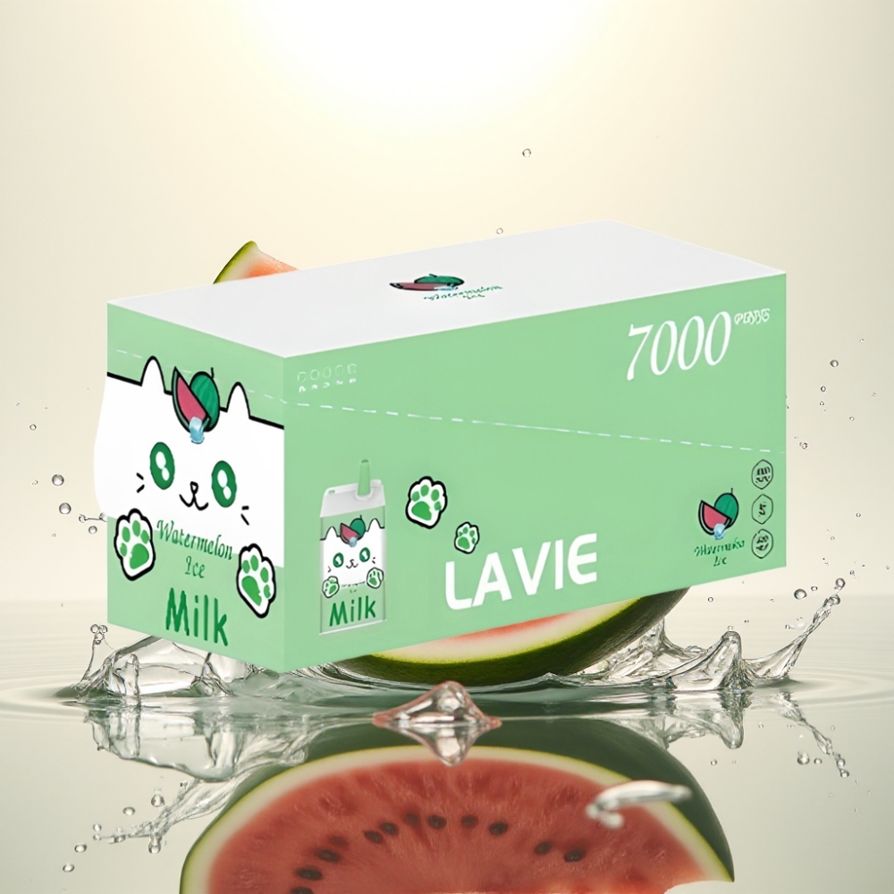 LAVIE Milk 7000 Puffs 16ML 600mAh Type C Καρπούζι Πάγος