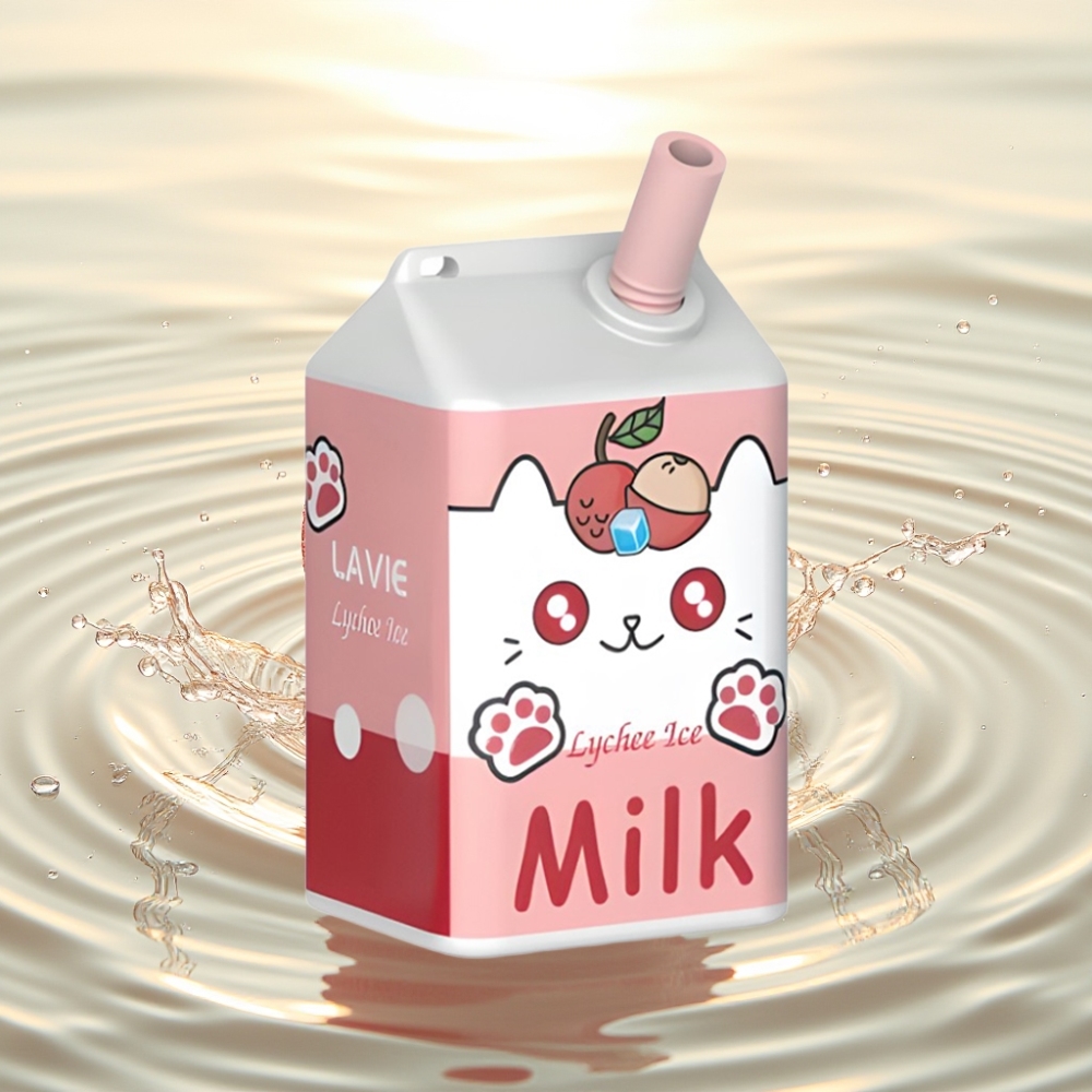 LAVIE Milk 7000 Puffs 16ML 600mAh Type-C Λυτσί Παγωμένο