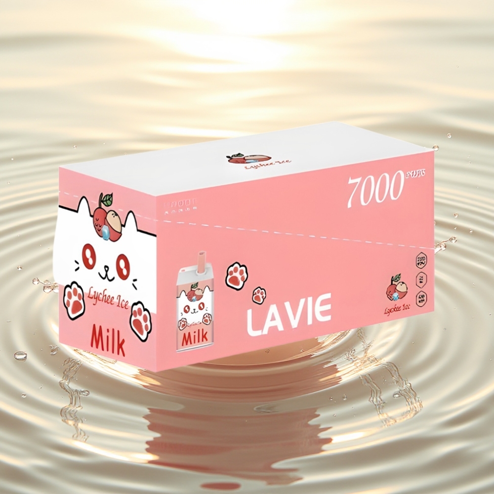 LAVIE Milk 7000 Puffs 16ML 600mAh Type-C Λυτσί Παγωμένο