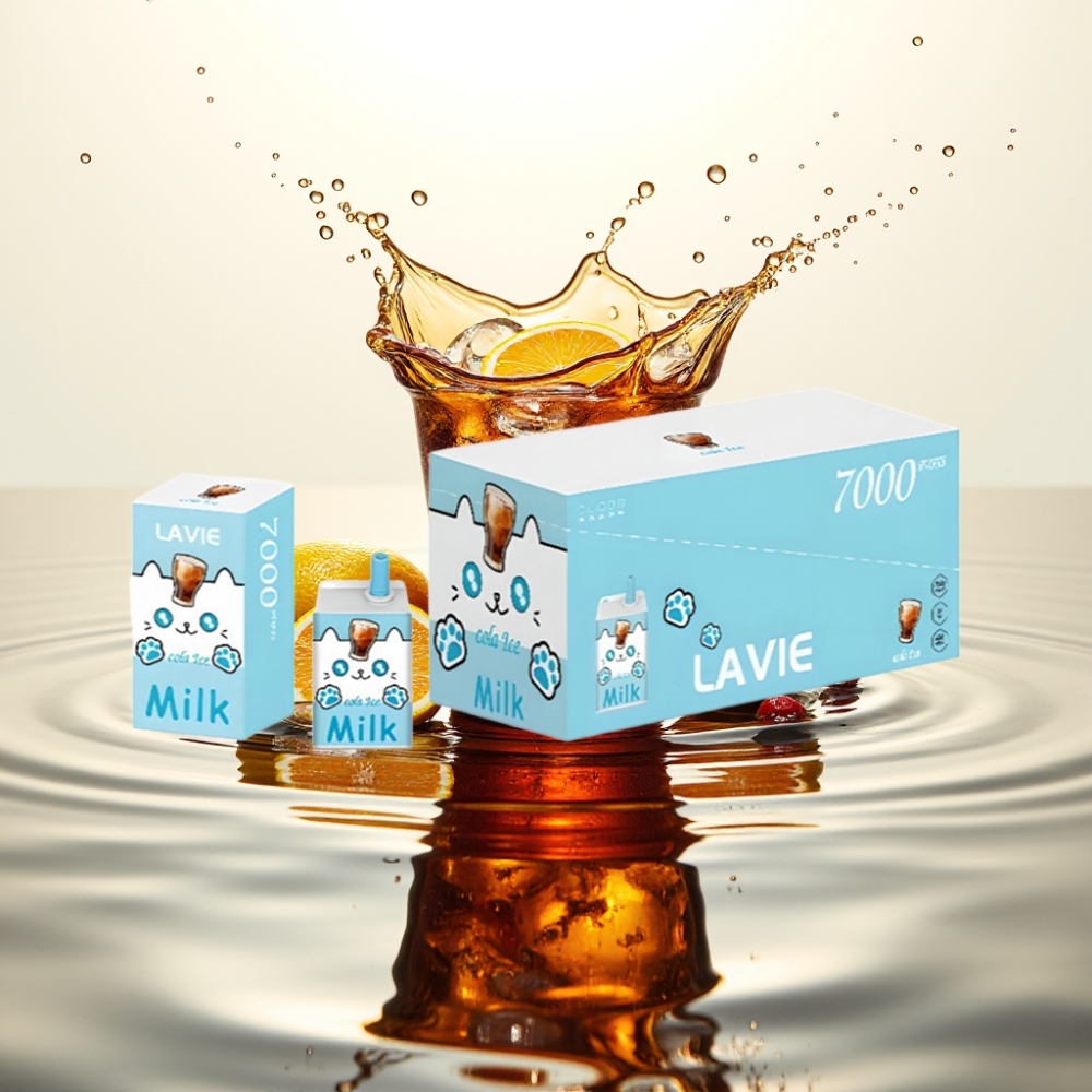 LAVIE Milk 7000 Puffs 16ML 600mAh Type C Cola Ice (Κολά Πάγος)
