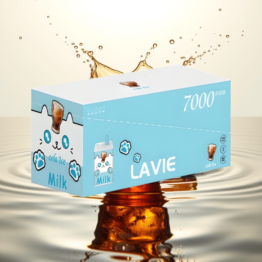 LAVIE Milk 7000 Puffs 16ML 600mAh Type C Cola Ice (Κολά Πάγος)