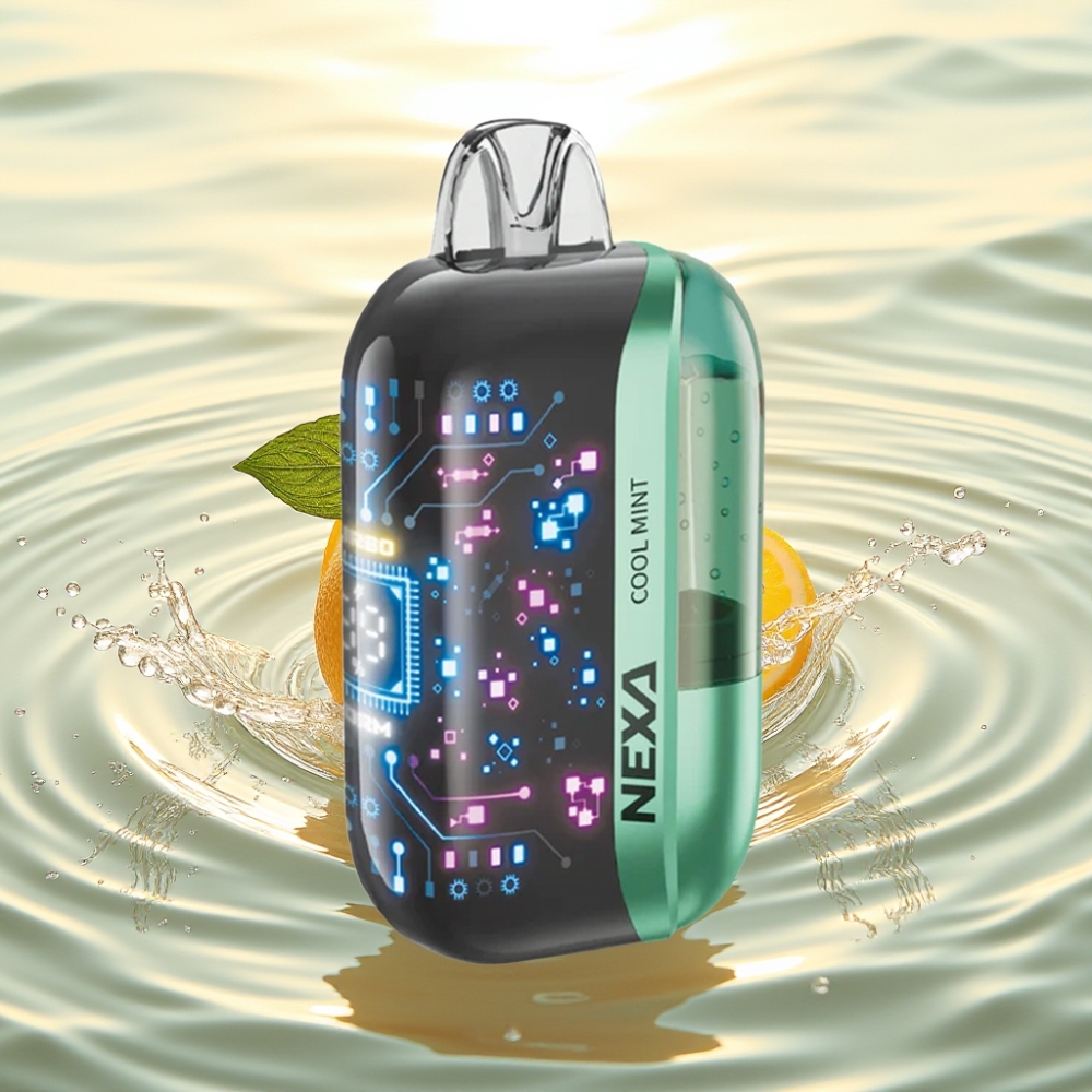 NEXA Ultra 50K Απαραίτητο Ατμιστήριο 20ml 800mAh 5% Νικοτίνη 0.9ohm Διπλό Πλέγμα Ψυκτική Μέντα