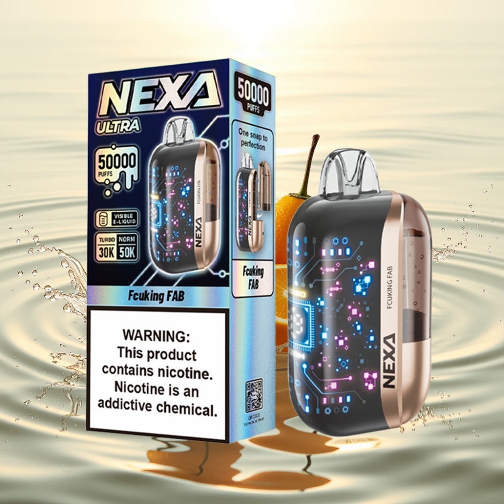 NEXA Ultra 50K 20ml 800mah 5% 0.9ohm Dual Mesh 3D Screen Type-C Φαμπ